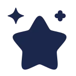 Stars Minimalistic SVG Icon